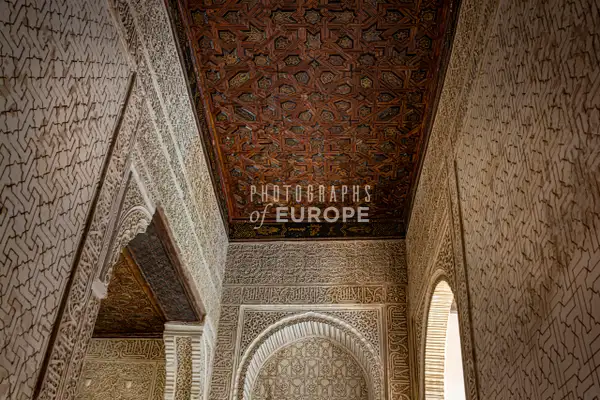 Alhambra-amazing-carving-Granada-Spain by Neil Lamont