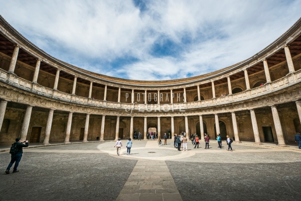 Carlos-V-Palace-Alhambra-Granada-Spain - Photographs of Europe