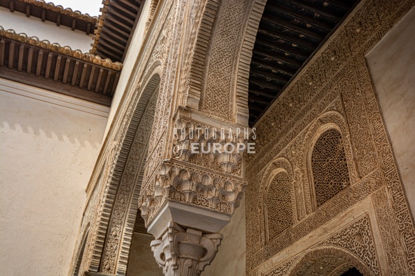 Alhambra-architecture-detail-Granada-Spain - Photographs of Europe