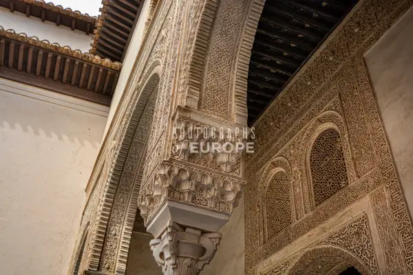 Alhambra-architecture-detail-Granada-Spain by Neil Lamont