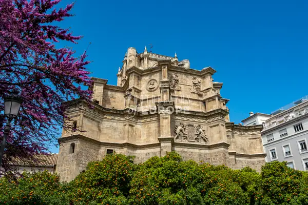 Monasterio-de-San-Jerónimo-exterior-Granada-Spain by...