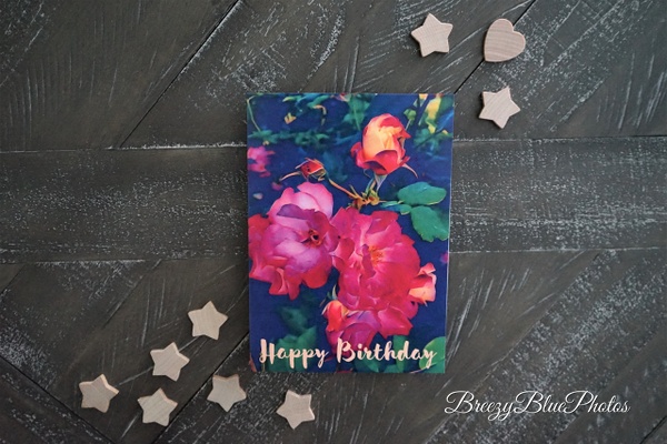 Cherry Rose Birthday Card - Chinelo Mora 