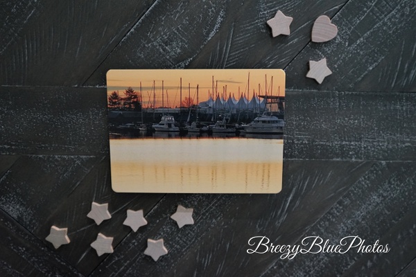 Golden Morning Sails Greeting Card - Boating Cards - Chinelo Mora