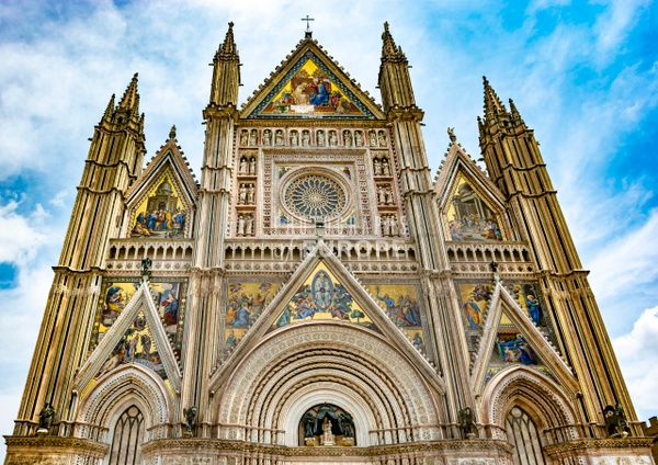 Cathedral-in-Orvieto-Duomo-di-Orvieto-Umbria-Italy - Photographs of Europe