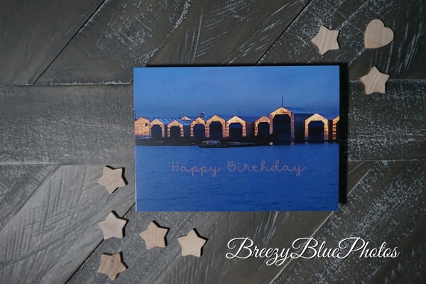 Breezy Blue Birthday Card - Birthday Cards - Chinelo Mora 