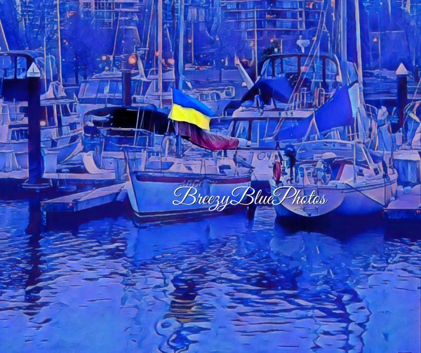 Breezy Blue Sailing - Chinelo Mora