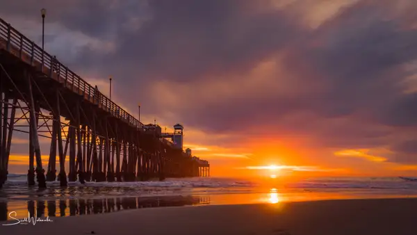 Oceanside Pier (Sunset) (2015) 2 by ScottWatanabeImages