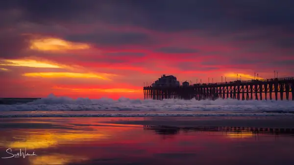 Oceanside Pier (Sunset) (2015) 4 by ScottWatanabeImages