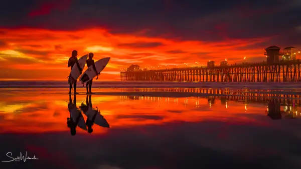 Oceanside Pier (Sunset) (2015) 6 by ScottWatanabeImages