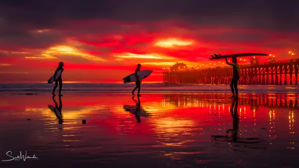Oceanside Pier (Sunset) (2015) 8 by ScottWatanabeImages