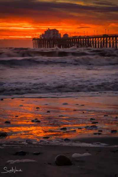 Oceanside Pier (Sunset) (2017) 2 by ScottWatanabeImages