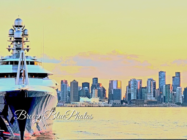 Vancouver Skyline Graphic Art - Graphic Art - Chinelo Mora 