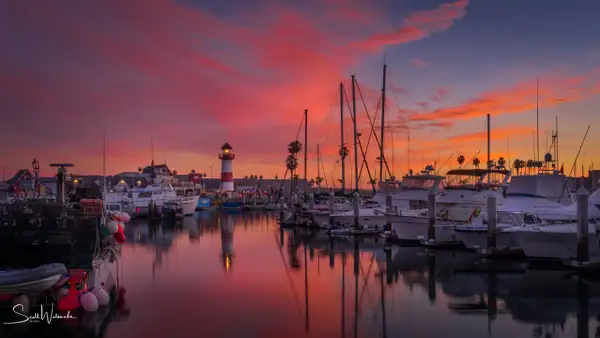 Oceanside Harbor Sunset by ScottWatanabeImages