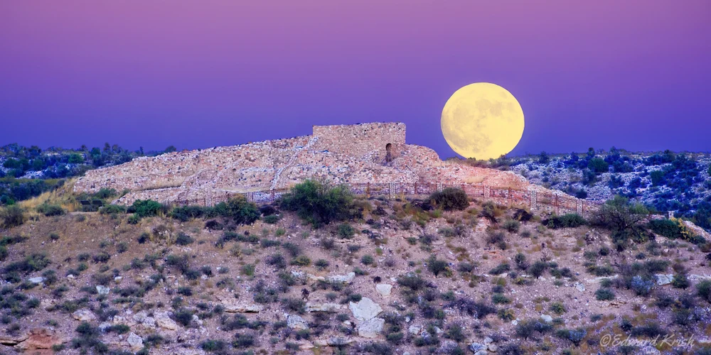 Tuzigoot Supermoon