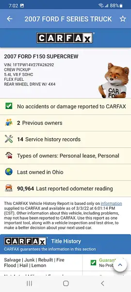 carfax by autosales