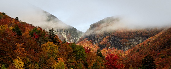Foggy Fall Valley - Brad Balfour Photography 
