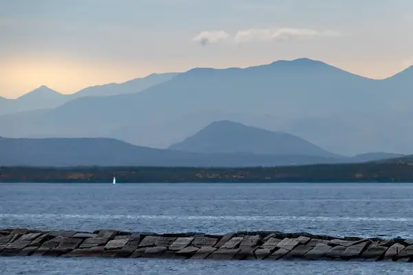 New York Mountains as seen from Burlington by Brad...