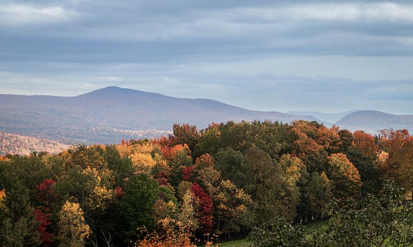 Vermont Hills in Fall - Brad Balfour Photography 