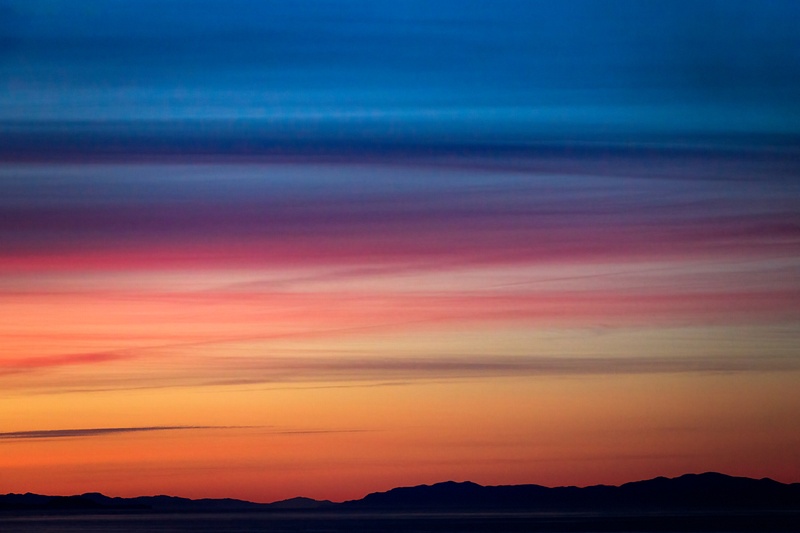 Colorful Alaskan Sunset