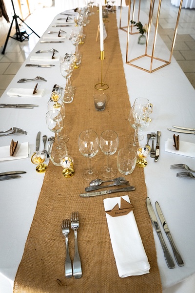 Décoration de table de mariage - Détails - Philippe Desumeur Photography 