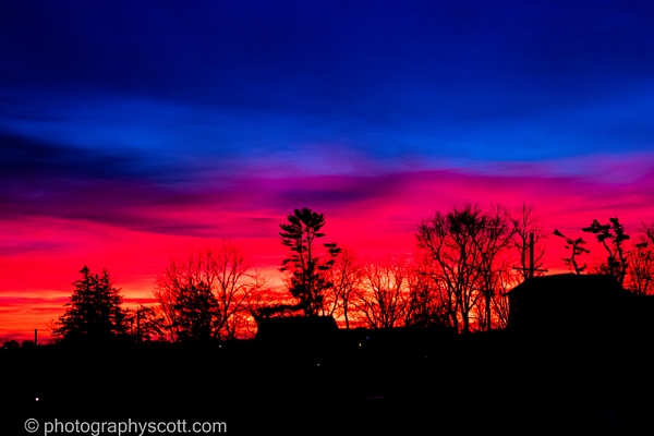 Cedar Rapids Sunrise - Golden Hours - PhotographyScott 