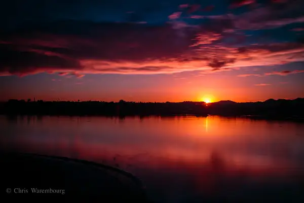 Fountain-Hills-Park-Fountain-Lake-Sunset by...