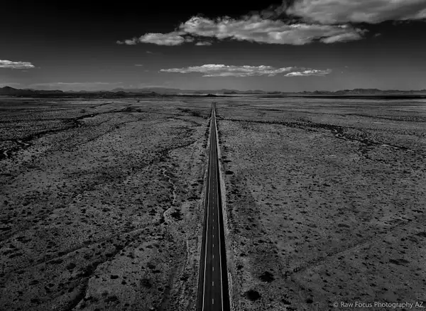 Highway 90 New Mexico Plains by RawFocusPhotographyAZ