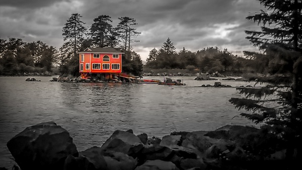 RedCabinAlaskaNo1 - North To Alaska - FJ Shacklett Photography