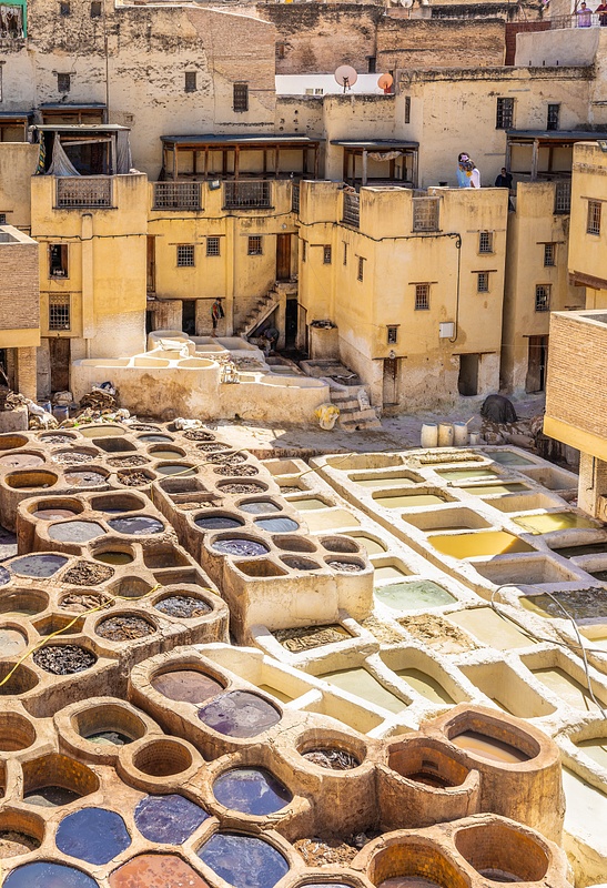 Leather Tannery, Fes