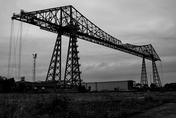 Transporter Bridge - Fine Art Photography Gallery Of Monochrome / Black and White Subjects 