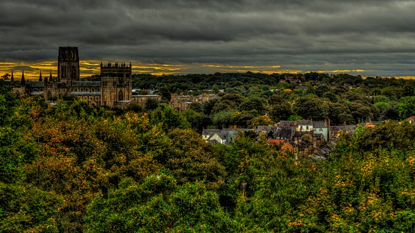 Durham Cathedral Panoramic View - Fine Art Photography Gallery Of Durham City
