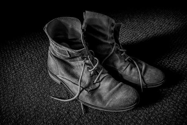 Boots - Fine Art Photography Gallery Of Monochrome / Black and White Subjects