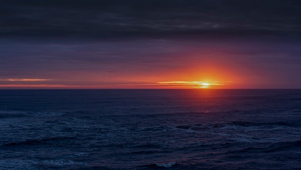 North Sea Sunrise - Portfolio of miscellaneous fine art photography images of Northeast UK