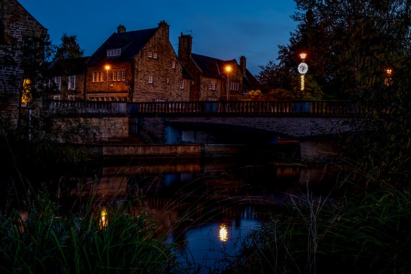 Morpeth Telford Bridge At Dusk - Fine Art Photography Gallery Of Northeast England Places