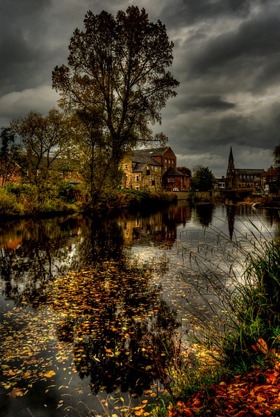River Wansbeck At Morpeth - Fine Art Photography Gallery Of Northeast England Places 