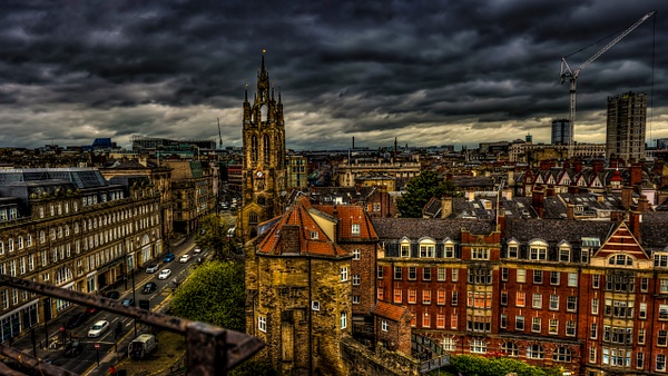 Newcastle Upon Tyne Cityscape -  