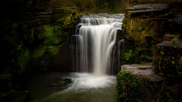 Jesmond Dene Waterfall - Fine Art Photography Gallery Of Northeast England Places