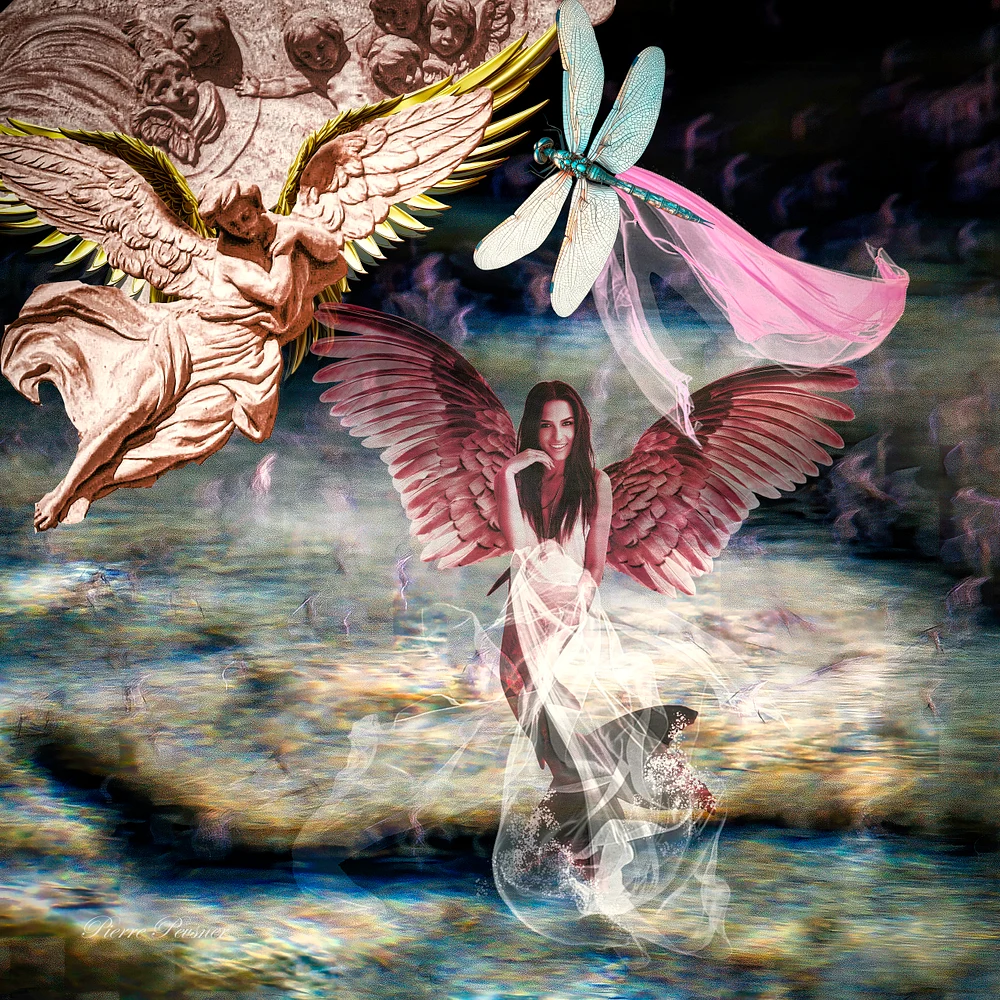 MERMAID TESTING NEW WINGS