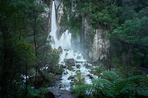 Tarawera Falls (3:2) - Landscapes - Alan Barker