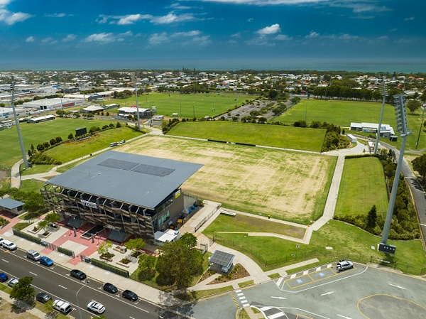 Sunshine Coast Stadium - Reign Scott Drone Imagery