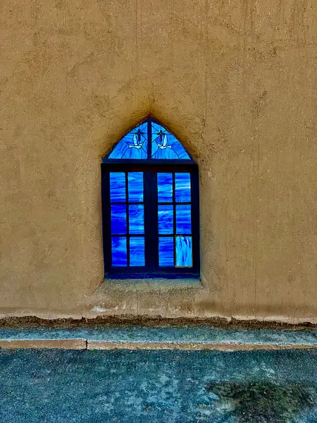 Exterior Church Window by Donna Elliot