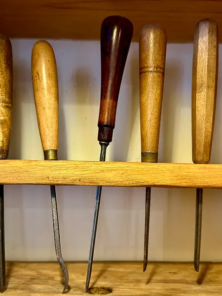 Woodworking Tools by Donna Elliot
