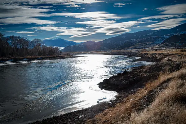 Yellowtone River, Montana by Donna Elliot
