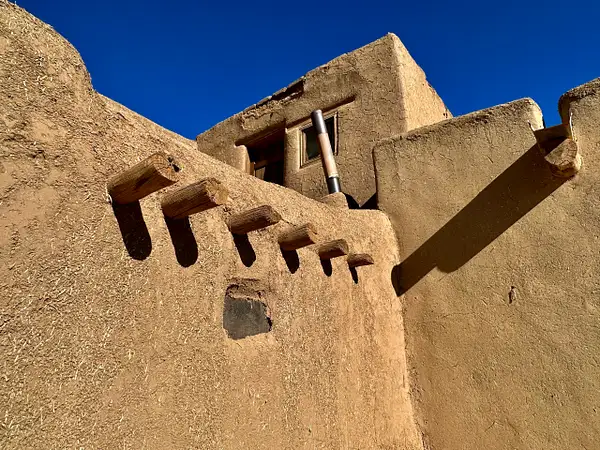 Taos Pueblo3 by Donna Elliot