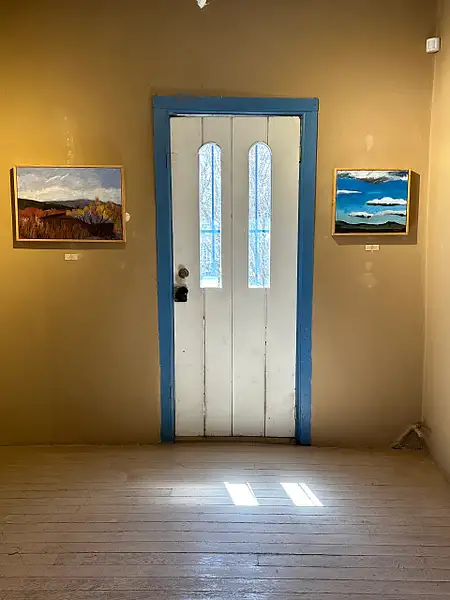 Inside a gallery by Donna Elliot