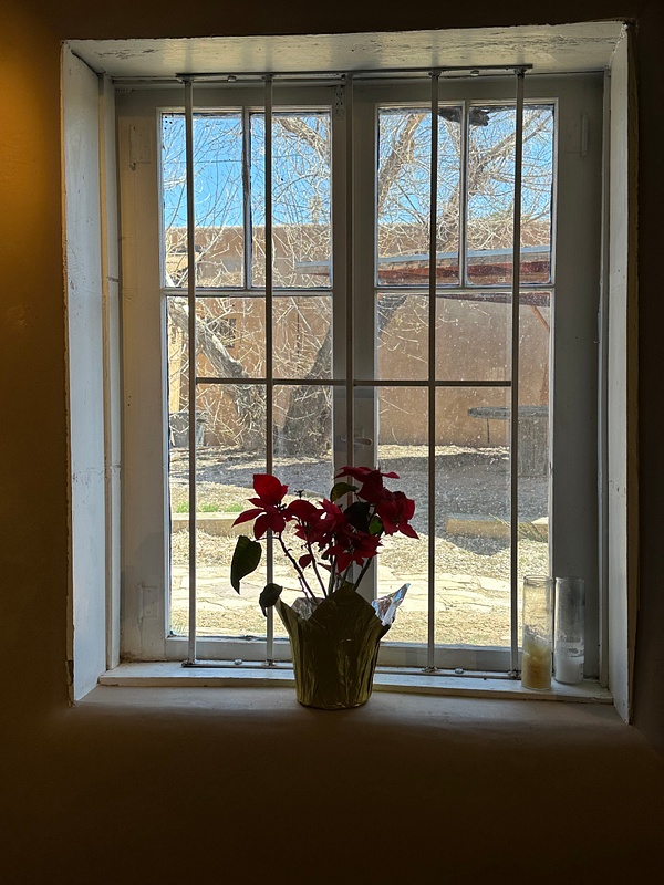 Window inside a gallery