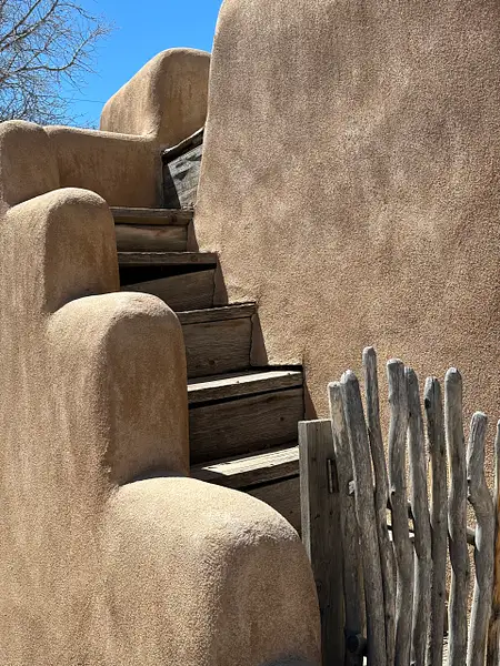 Adobe Stairs by Donna Elliot