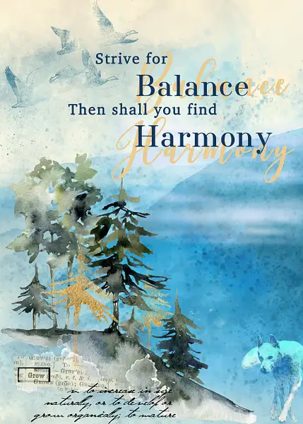 Balance and Harmony by Donna Elliot
