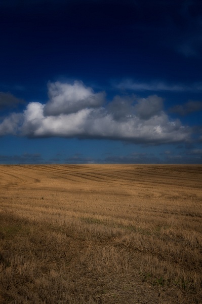 Stubble and Sky - Landscapes and Clouds at Sky and Cloud
