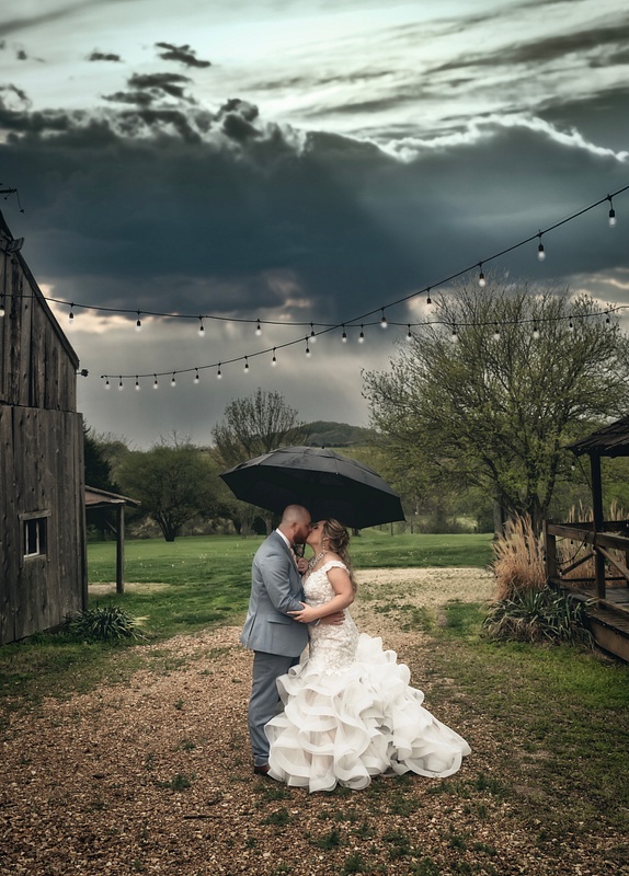 Rain Wedding Image